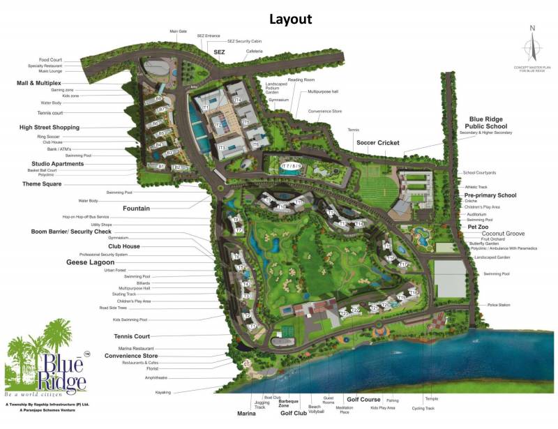  blue-ridge Images for Layout Plan of Paranjape Blue Ridge