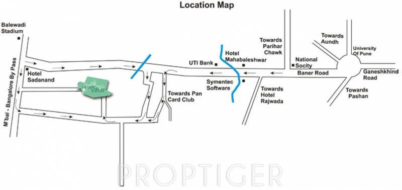 vasant-vihar Images for Location Plan of Paranjape Vasant Vihar