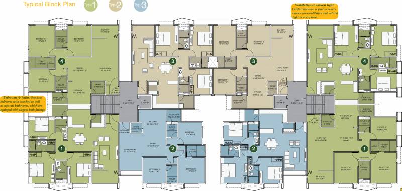  samprat-residence Images for Cluster Plan of Bsafal Samprat Residence
