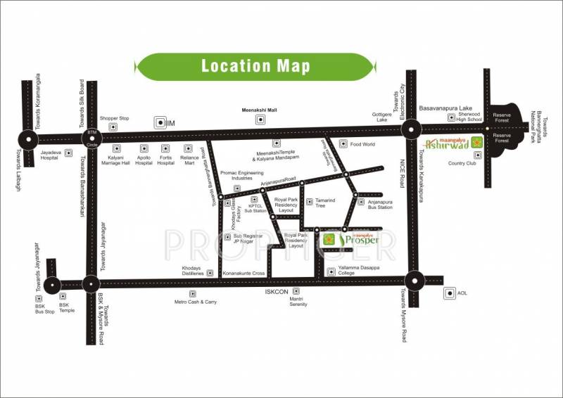  ashirwad Images for Location Plan of Maangalya Ashirwad