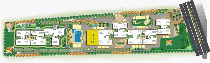  nagarjun-meadows-ii Images for Layout Plan of NCC Nagarjun Meadows II