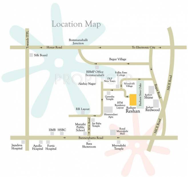  reshan Images for Location Plan of Radiant Reshan