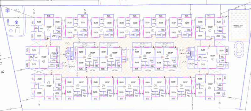  arcade Images for Cluster Plan of Deccan Arcade