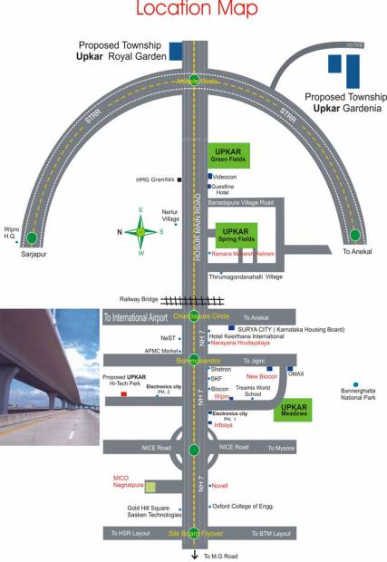  meadows Images for Location Plan of Upkar Meadows