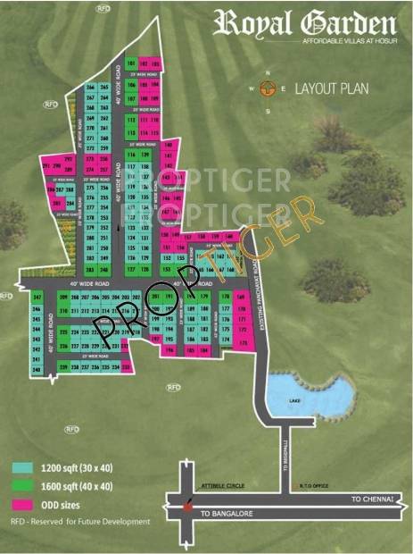 Images for Layout Plan of Upkar Royal Garden Villas