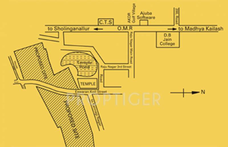  svasti Images for Location Plan of TVH Svasti
