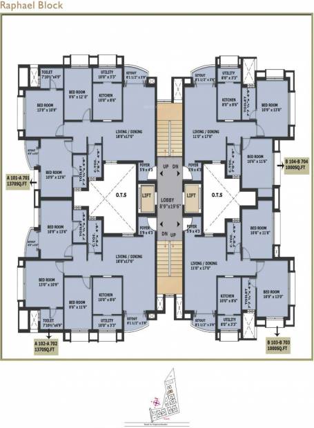 Images for Cluster Plan of Prince Residenzia