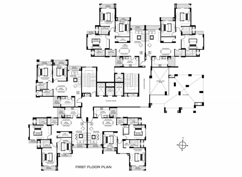 Images for Cluster Plan of Godrej Anandam