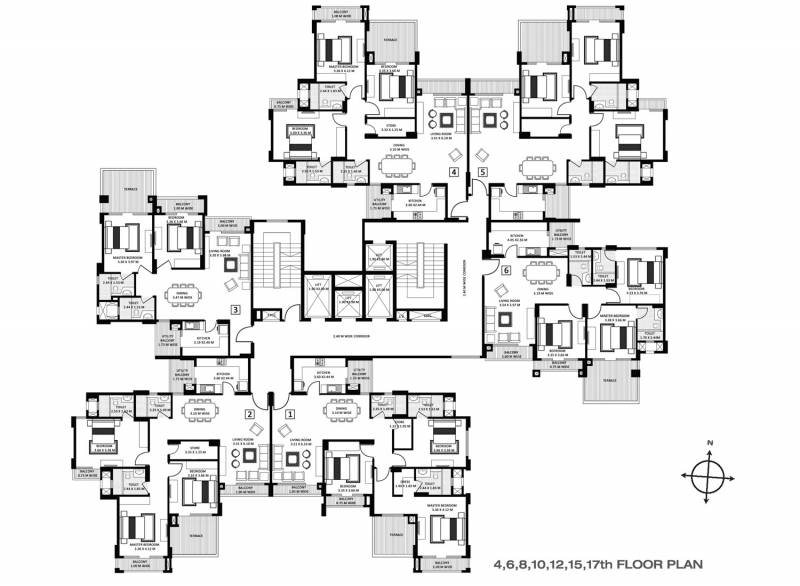 Images for Cluster Plan of Godrej Anandam