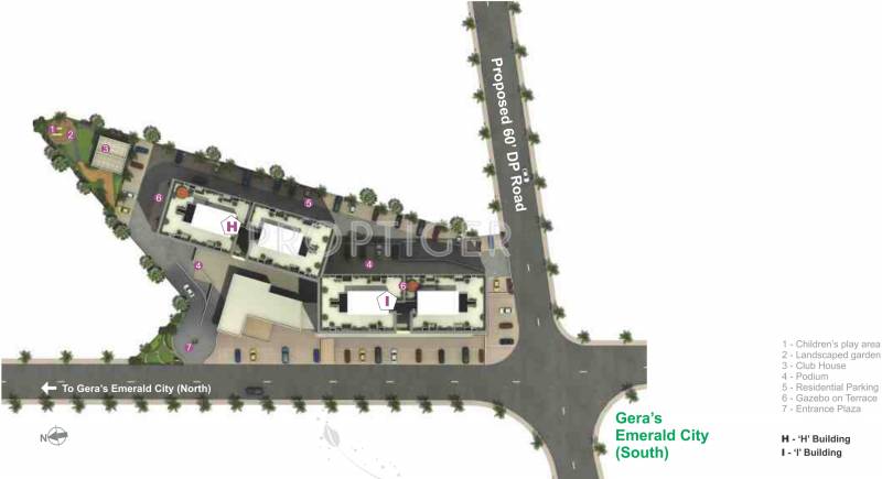  park-view Images for Layout Plan of Gera Developments Park View