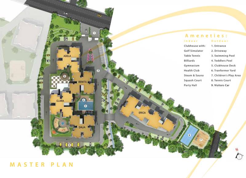  senorita Images for Site Plan of Salarpuria Sattva Senorita