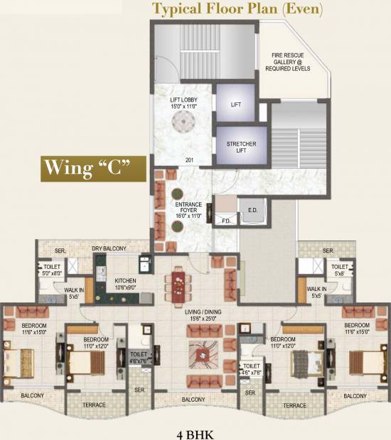  sai-mannat Images for Cluster Plan of Paradise Sai Mannat