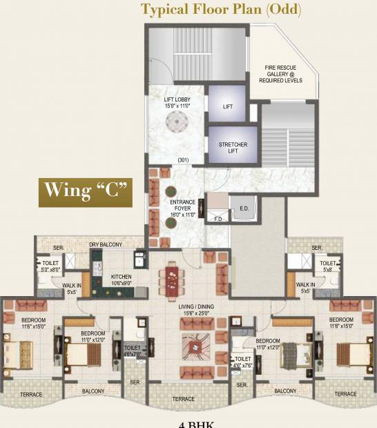  sai-mannat Images for Cluster Plan of Paradise Sai Mannat