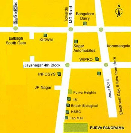  purva-panorama Images for Location Plan of Purva Purva Panorama