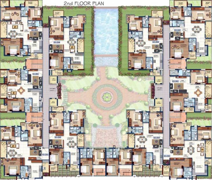Images for Cluster Plan of VKC Chourasia Signature