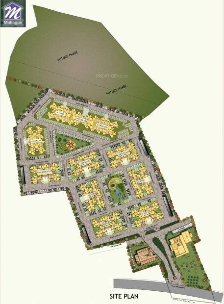  mahagunpuram Images for Site Plan of Mahagun Group Mahagunpuram