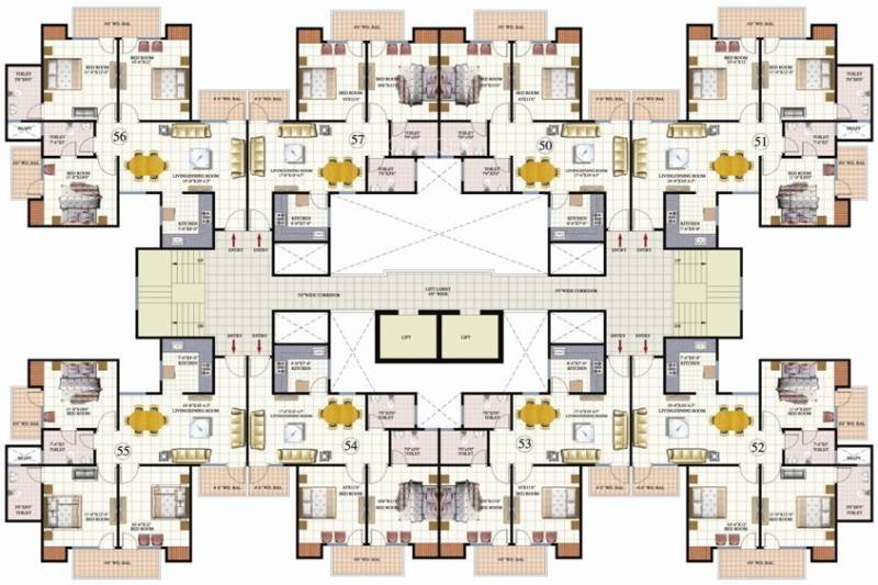  mahagunpuram Images for Cluster Plan of Mahagun Group Mahagunpuram