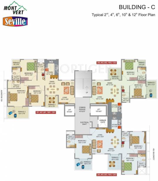 Images for Cluster Plan of Mont Vert Homes Seville