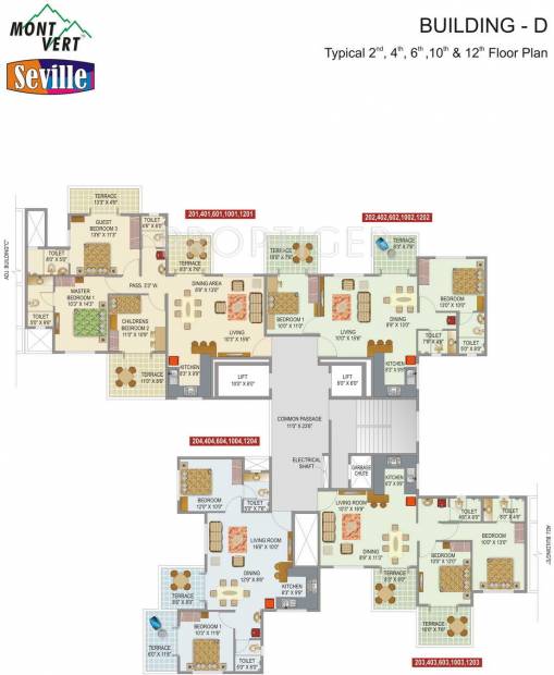 Images for Cluster Plan of Mont Vert Homes Seville