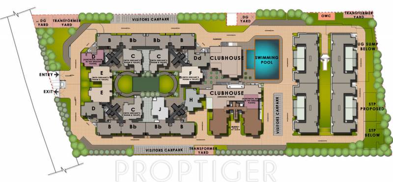 Images for Site Plan of Sobha Cinnamon