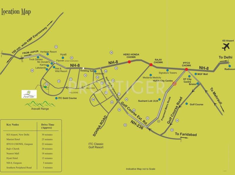 araville Images for Location Plan of Supertech Araville
