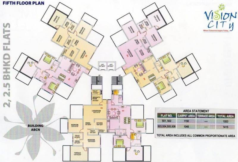  phase-i-vision-city Images for Cluster Plan of Siddhivinayak Phase I Vision City