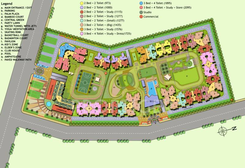  daffodil Images for Master Plan of Ajnara Daffodil