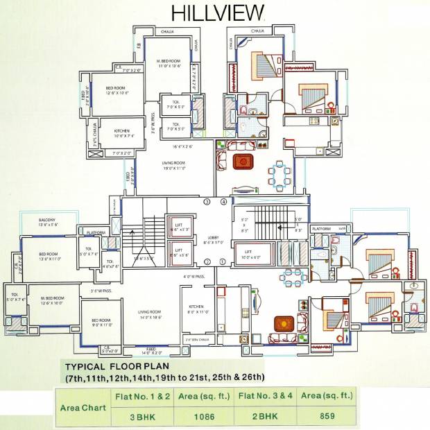 Images for Cluster Plan of Prescon Prestige Residency