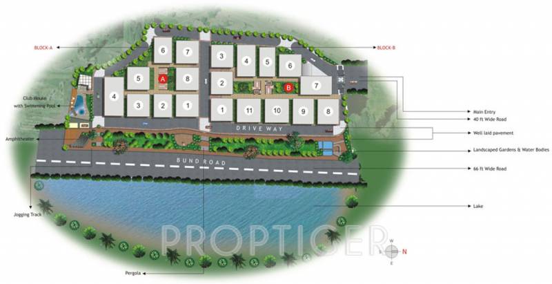 Images for Layout Plan of Lakshmi Constructions Lake Nestars