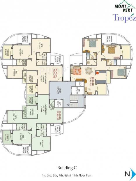 Images for Cluster Plan of Mont Vert Homes Tropez