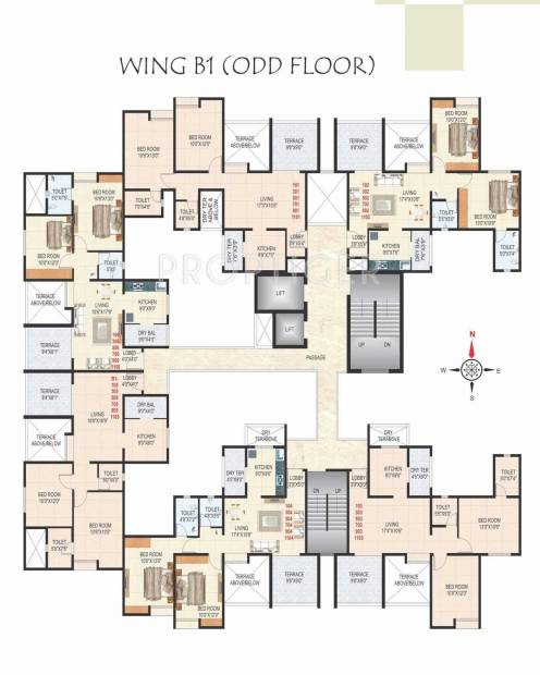  casa-imperia Tower A2 Cluster Plan
