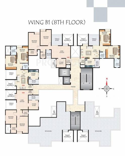 casa-imperia Tower A2 Cluster Plan