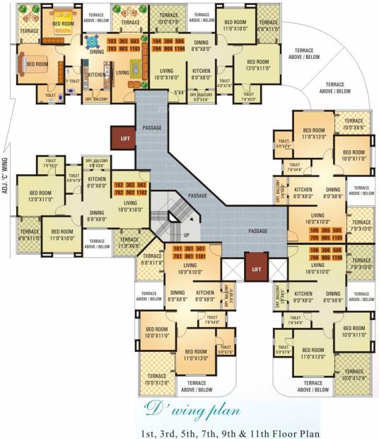 Images for Cluster Plan of Vishwa Florencia Phase 1