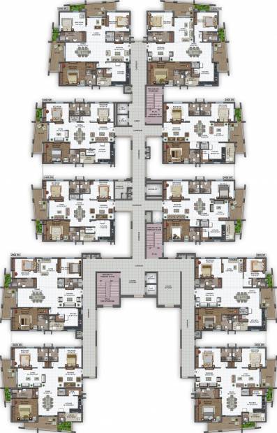 Images for Cluster Plan of S and S Green Avani and Ayush at Green Grace