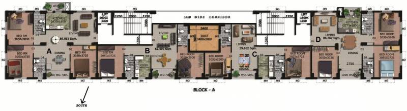 springfield Images for Cluster Plan of Rajwada Springfield