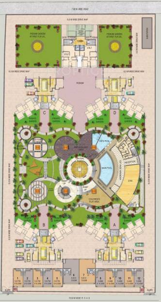  sai-saakshaat Images for Cluster Plan of Concrete Sai Saakshaat