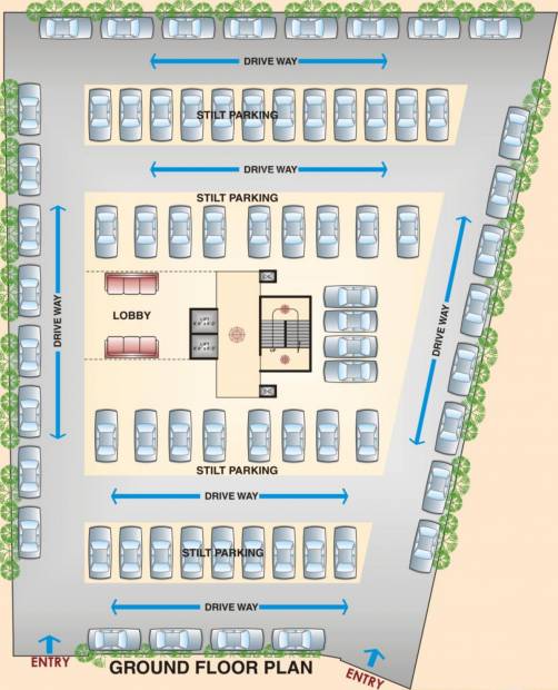 Images for Cluster Plan of Juhi Bhumika Residency