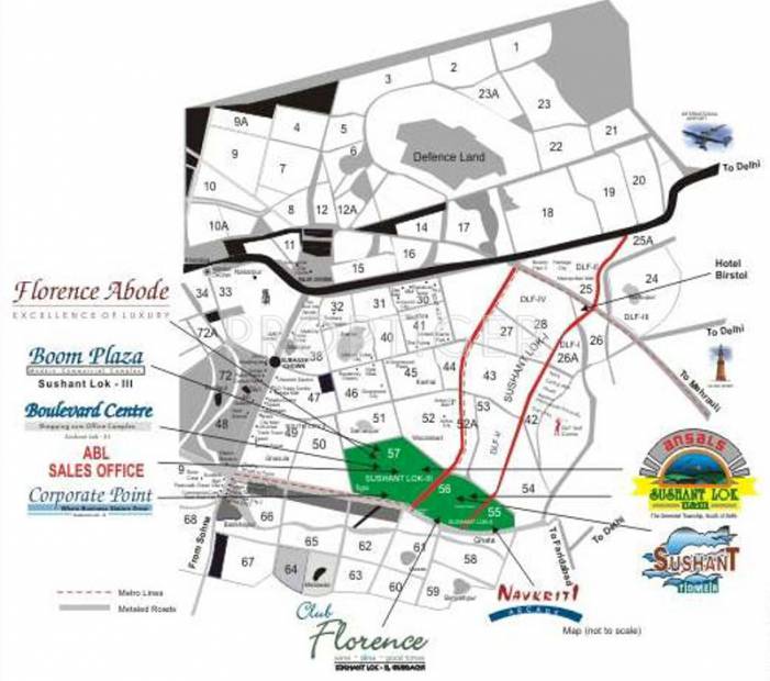 Images for Location Plan of Ansal Florence Abode