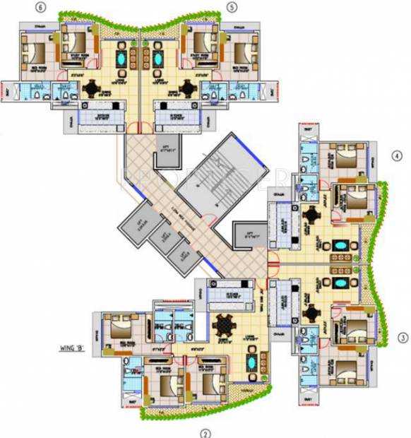 Images for Cluster Plan of Tridhaatu Aum
