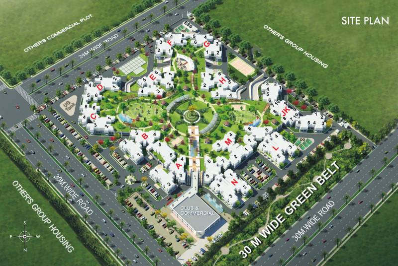  residency Images for Site Plan of RG Residency