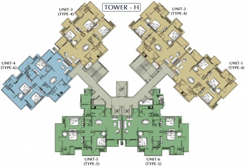  residency Images for Cluster Plan of RG Residency