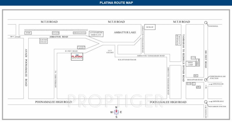  platina Images for Location Plan of VGN Platina