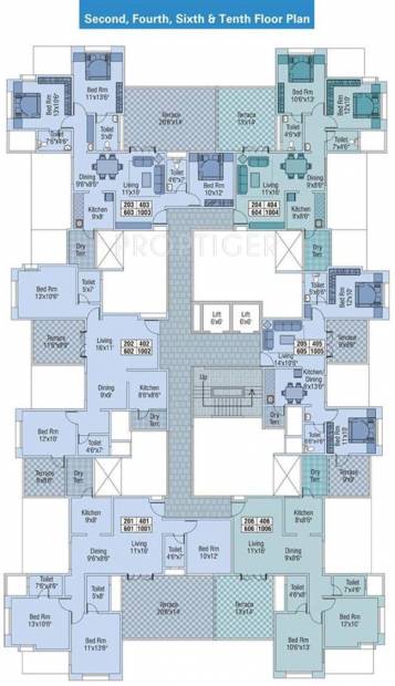 Images for Cluster Plan of Karan Tej Arista
