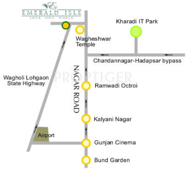Images for Location Plan of Nagarkar Emerald Isle