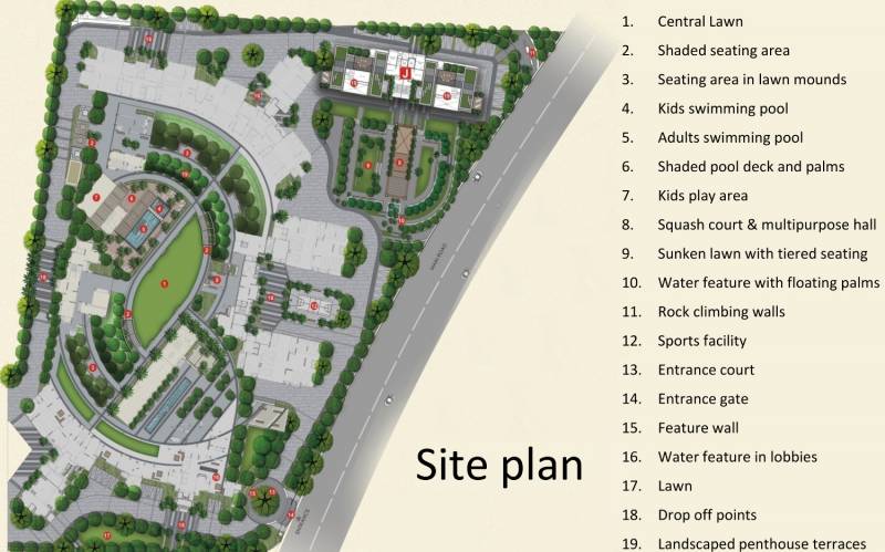  isola Images for Site Plan of Marvel Isola