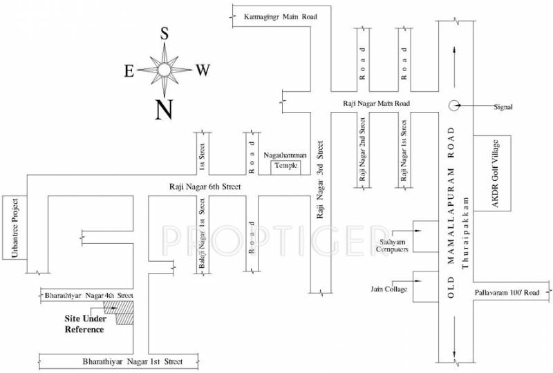 Images for Location Plan of AV Constructions Sharvam