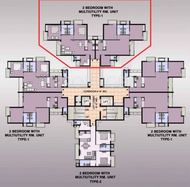  fairway-apartment Images for Cluster Plan of Ansal Fairway Apartment