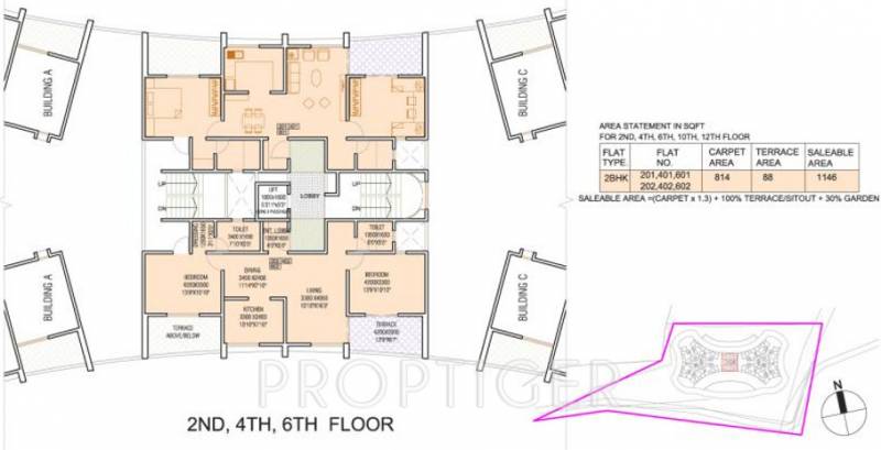 Images for Cluster Plan of Nandan Euphora