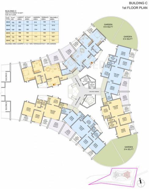 Images for Cluster Plan of Nandan Euphora