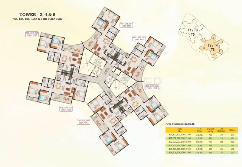Images for Cluster Plan of Paranjape The Highlands
